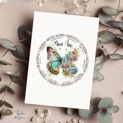 You Are Strong Inspirational Card